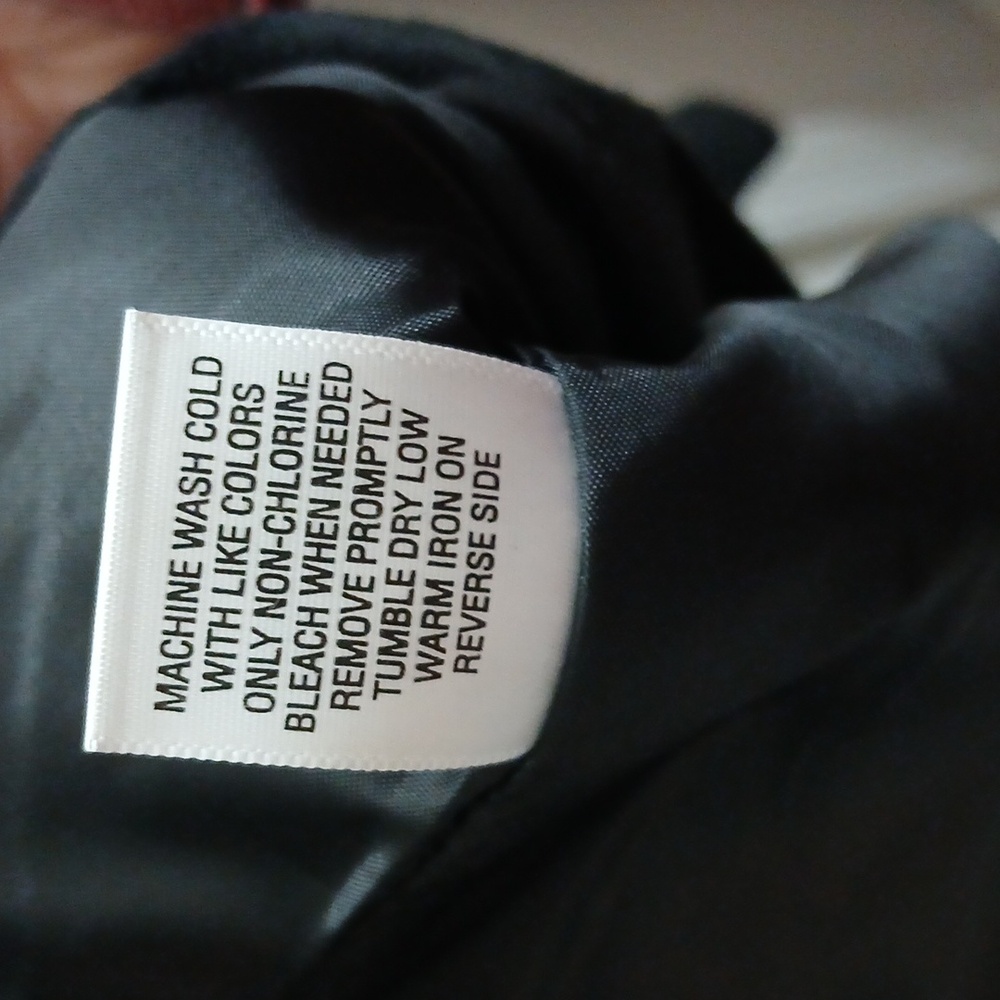 Black Suede Jacket size 16 - Picture 10 of 10